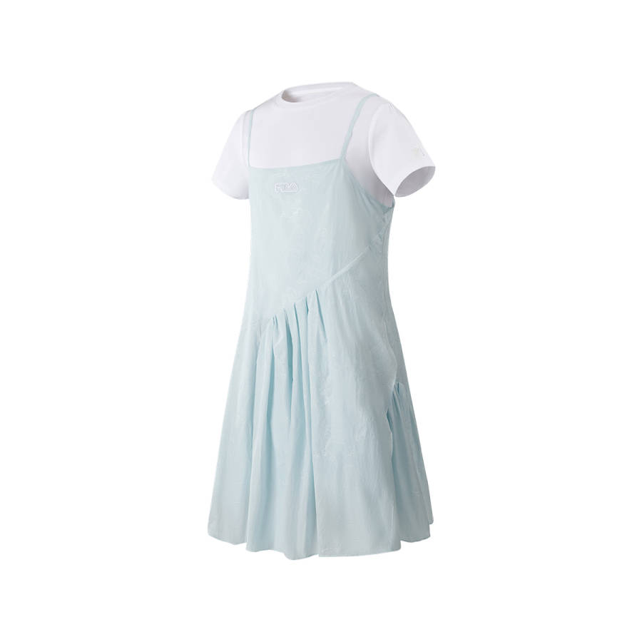 FILA KIDS Dresses Crew Neck Moderate Midi Dress