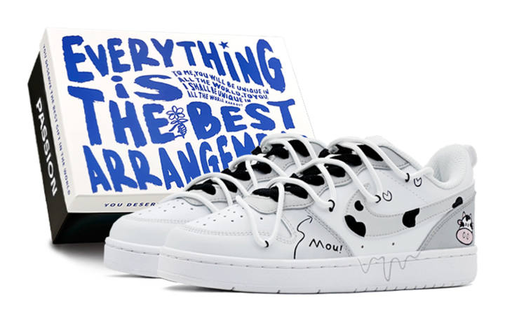 Nike Nike Court Borough Low top Skateboard Shoes Women's White Gray
