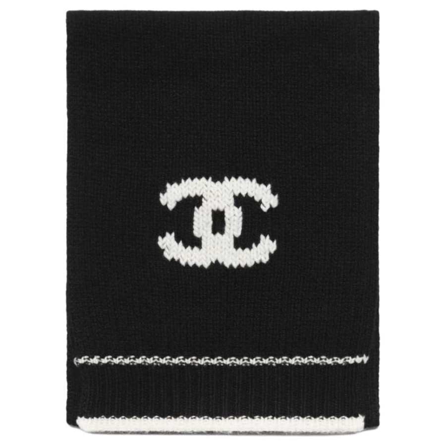 CHANEL Knit Scarves Women's