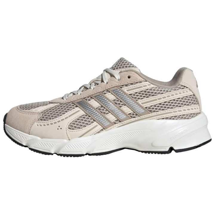 Adidas Adidas TECHNOCHAOS 2000 Running Shoes Women's Low Top Beige/Silver