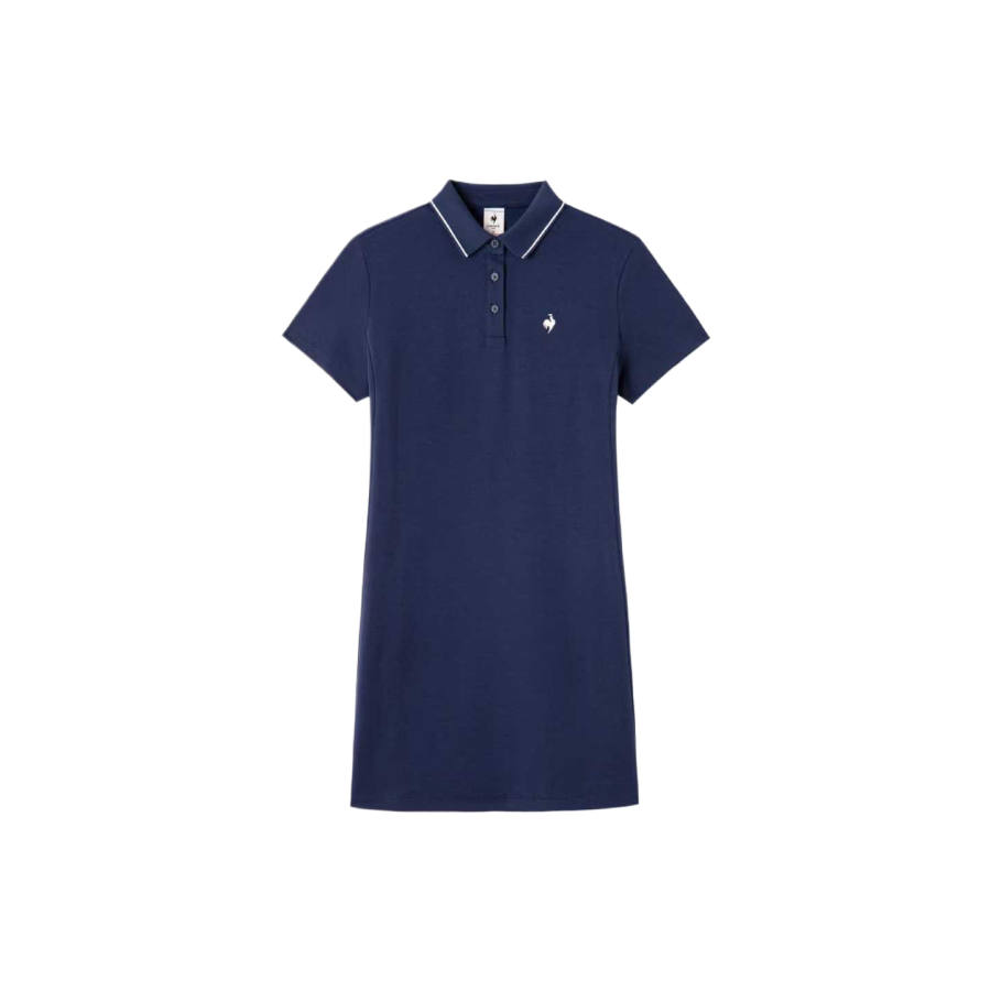 Le Coq Sportif Tennis Skirts Women's Navy Moderate Short Skirt