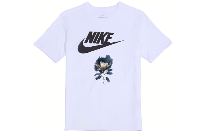Nike Nike Sportswear T Shirts Unisex White Crew Neck