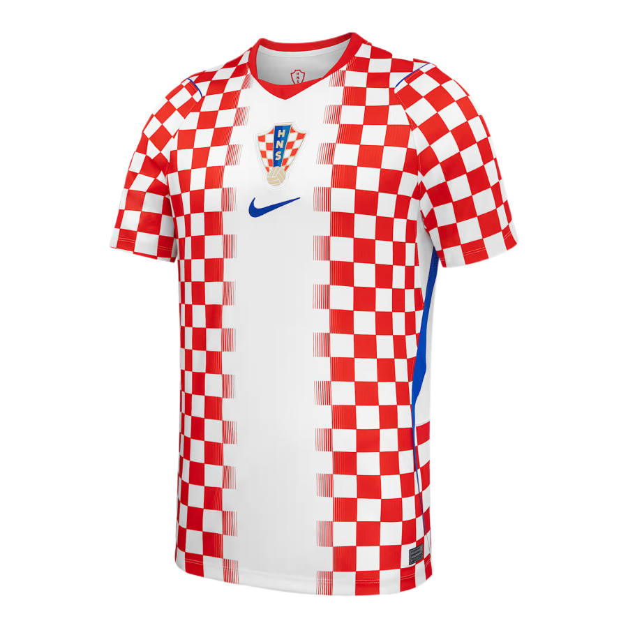 Nike Nike Croatia National Team Soccer Jerseys Men's White/Red Crew Neck Moderate