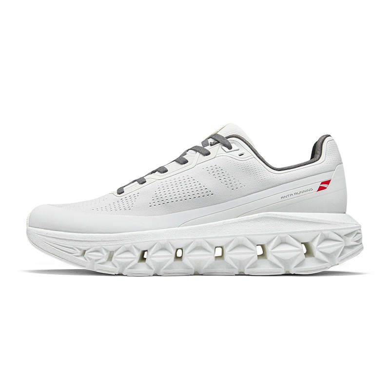 ANTA FOLD Running Shoes Men's Low Top Papyrus White/Sand Gray