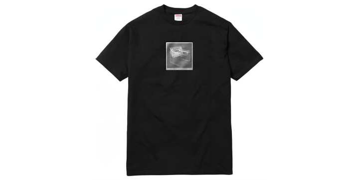 Supreme Supreme SS18 Chair Tee Black T Shirt Unisex Black