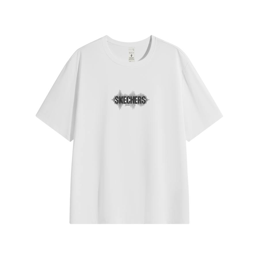Skechers T Shirts Unisex Crew Neck Thin Straight Fit