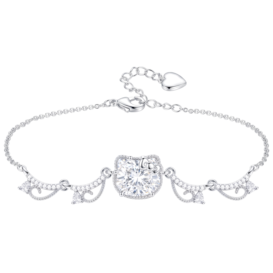 Sanrio Sanrio X Hello Kitty Artificial Gemstone Bracelets Women's