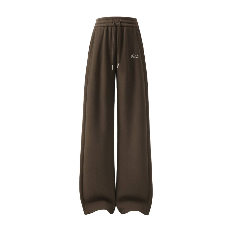 MINISO Casual Pants Women's Thickened Wide Leg Pants