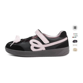 HAPPY BIRDS DAY HBD Ballet Shoes Mary Jane Shoes Women's Twilight Cherry Blossom Pink