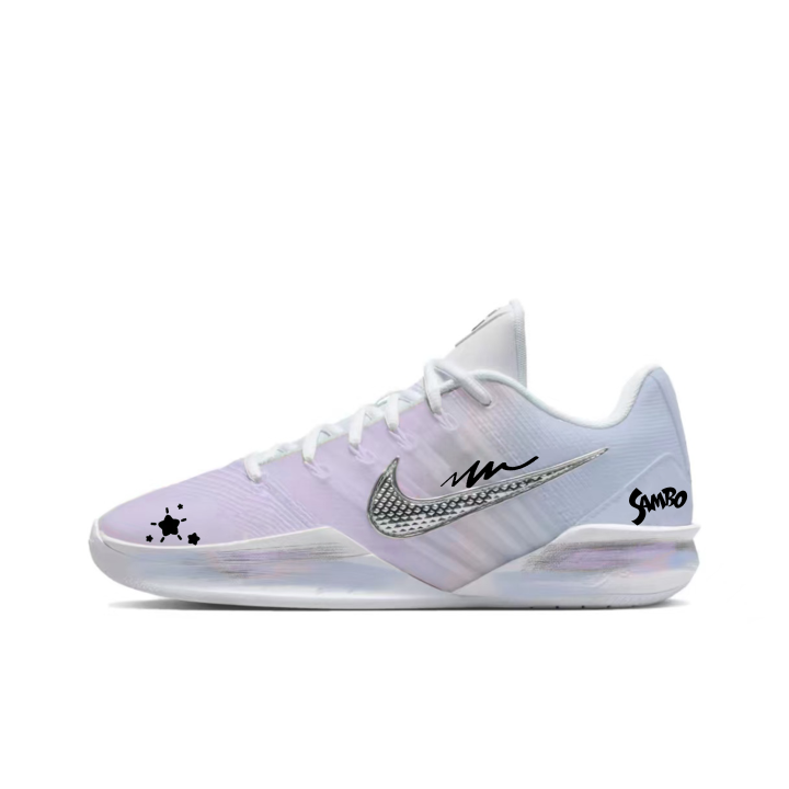 Nike Nike Sabrina 3 Basketball Shoes Women's Low Top White Purple Gradient Silver Hook