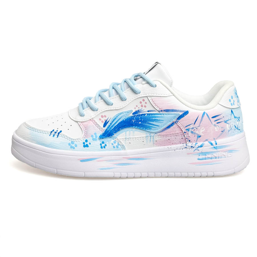 Li-Ning Li Ning Floating Boat Skateboard Shoes Men's Low Top Blue