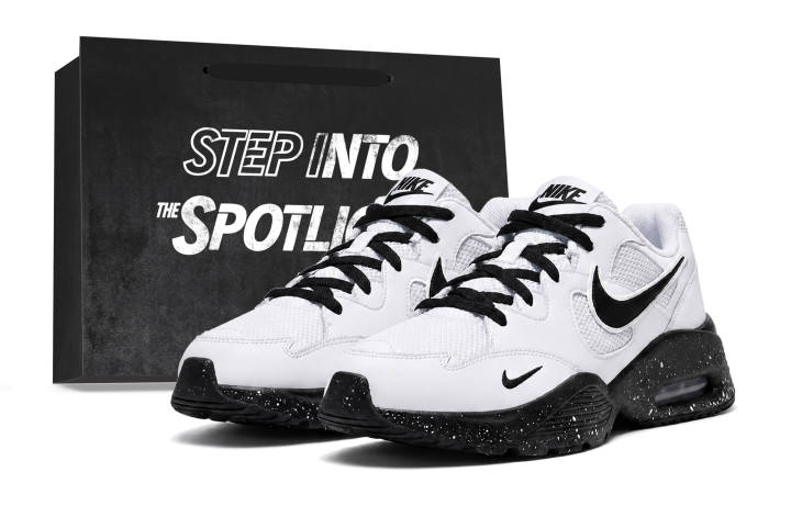 Nike Nike Air Max Fusion Running Shoes Unisex Low Top White/Black/Beige