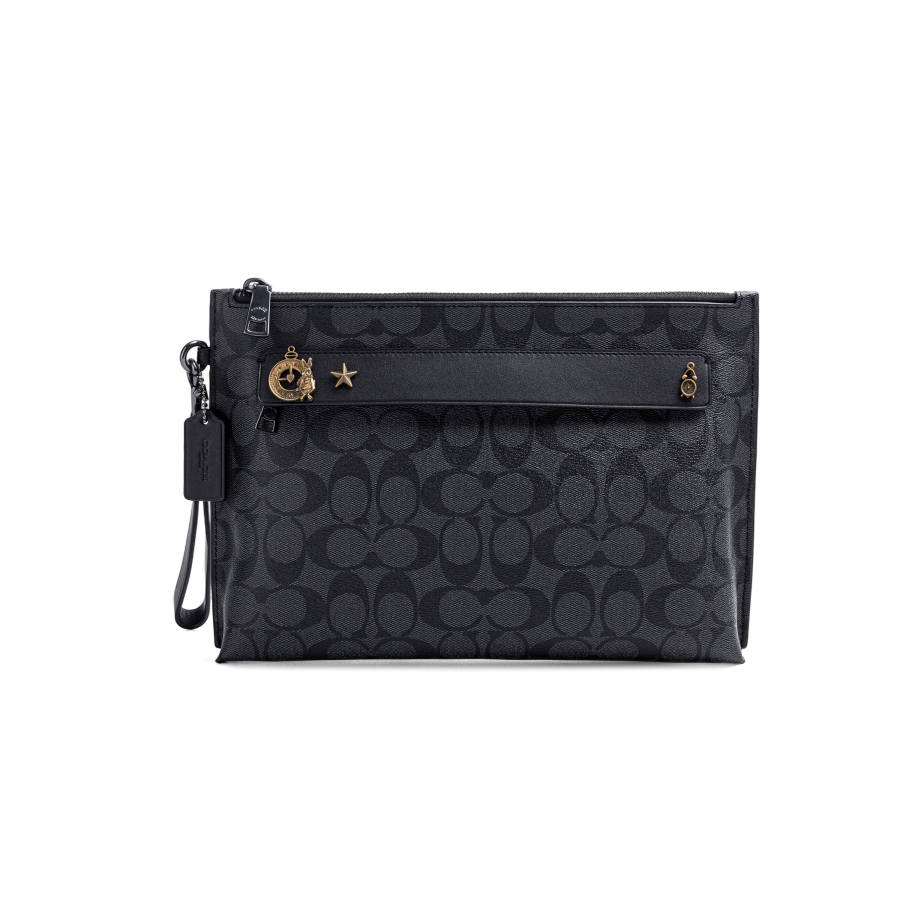 COACH COACH Pouch Clutches Black