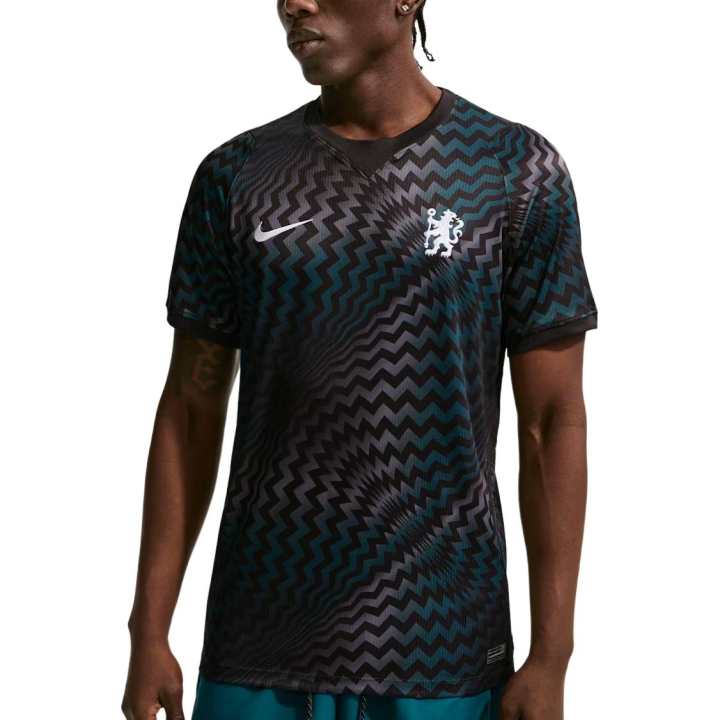 Nike Nike Chelsea Soccer Jerseys Men's Black/Black/White Crew Neck Moderate