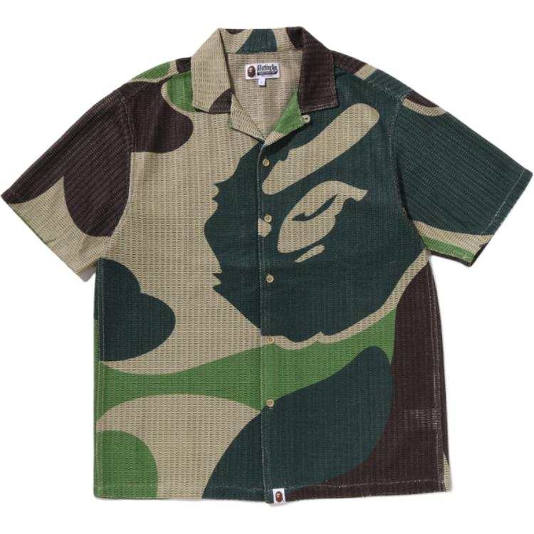 A BATHING APE A BATHING APE SS26 Shirts Unisex Lapel Thin Other
