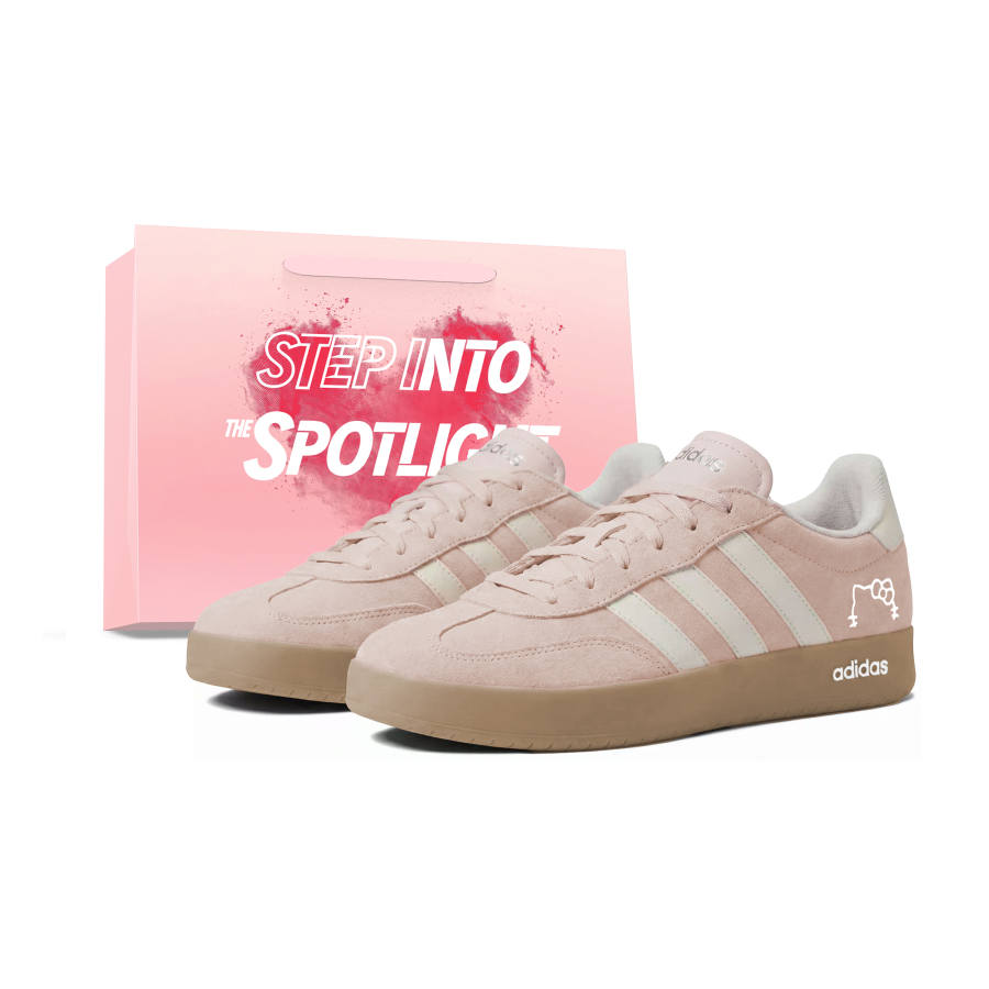 Adidas Adidas BARREDA German Army Trainers Women's Low Top Pink/White
