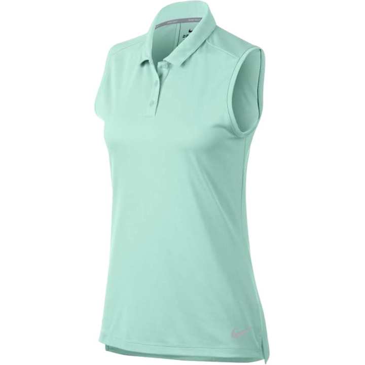 Nike Nike Dry Polo Shirts Women's Green Polo Collar Moderate Other
