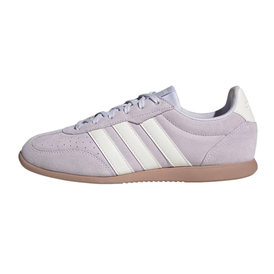 Adidas Adidas BARREDA Skateboard Shoes Women's Low Top Frozen Purple/Core White/Pink Chewing Gums
