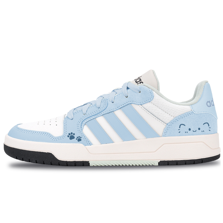 Adidas Adidas ENTRAP Skateboard Shoes Unisex Low Top Black/white/blue/green/gray