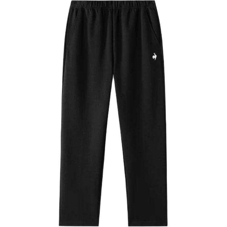 Le Coq Sportif Knitted Sweatpants Men's Moderate Straight Fit Pants