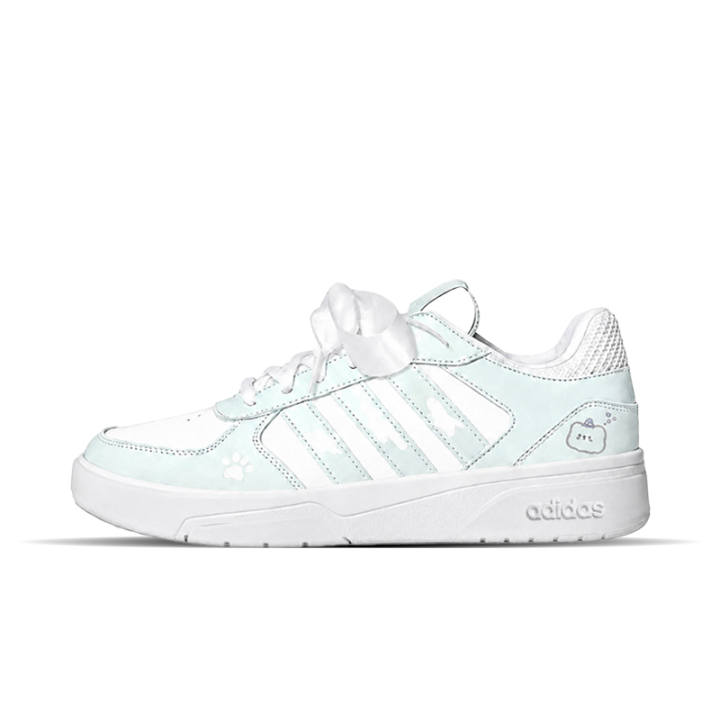 Adidas Adidas COURTBEAT Skateboard Shoes Unisex Low Top Blue/White