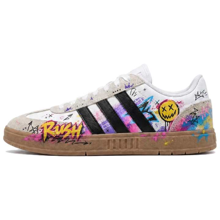 Adidas Adidas Gradas Skateboard Shoes Unisex Low Top Pink