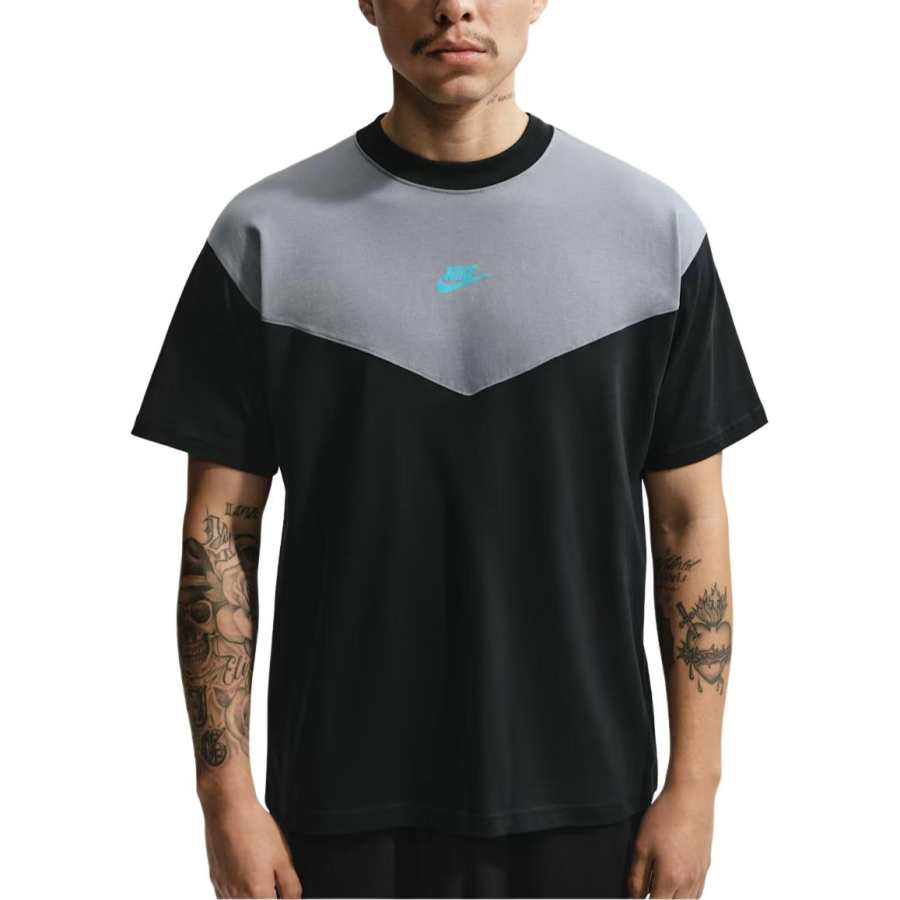 Nike Nike Sportswear T Shirts Men's Cool Gray Crew Neck