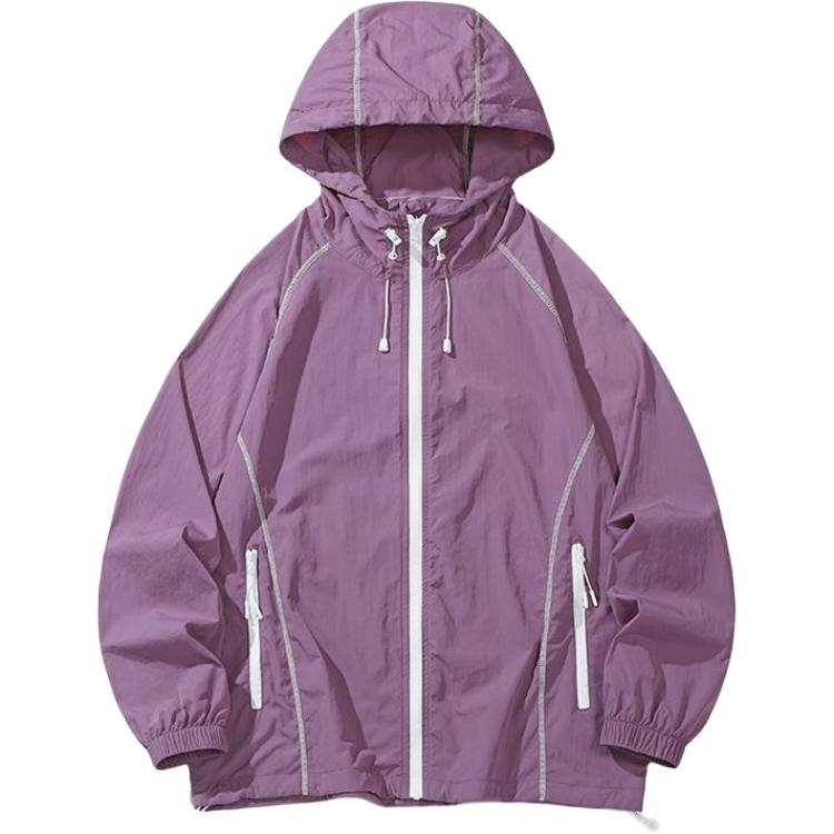 Sugarfunk Sun Protection Jackets Unisex Hooded Non Detachable Thin
