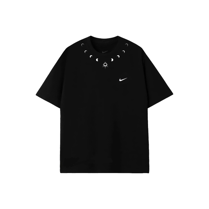 Nike Nike Dri Fit T Shirts Unisex Black Crew Neck Thin Straight Fit