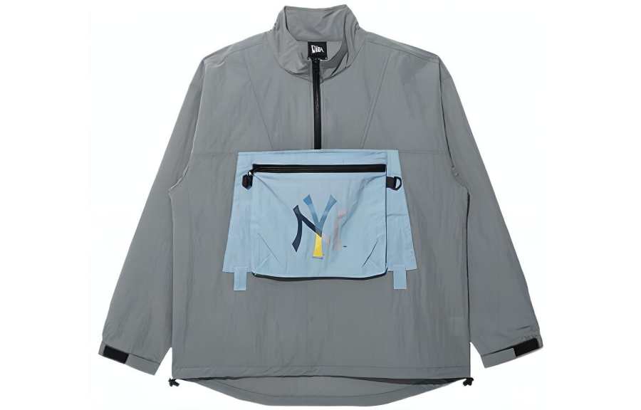 New Era SS22 Jacket Unisex Gray