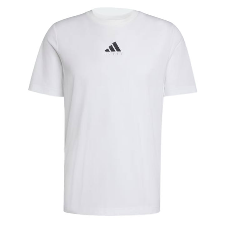 Adidas Adidas Tennis Tops Men's White Crew Neck Moderate