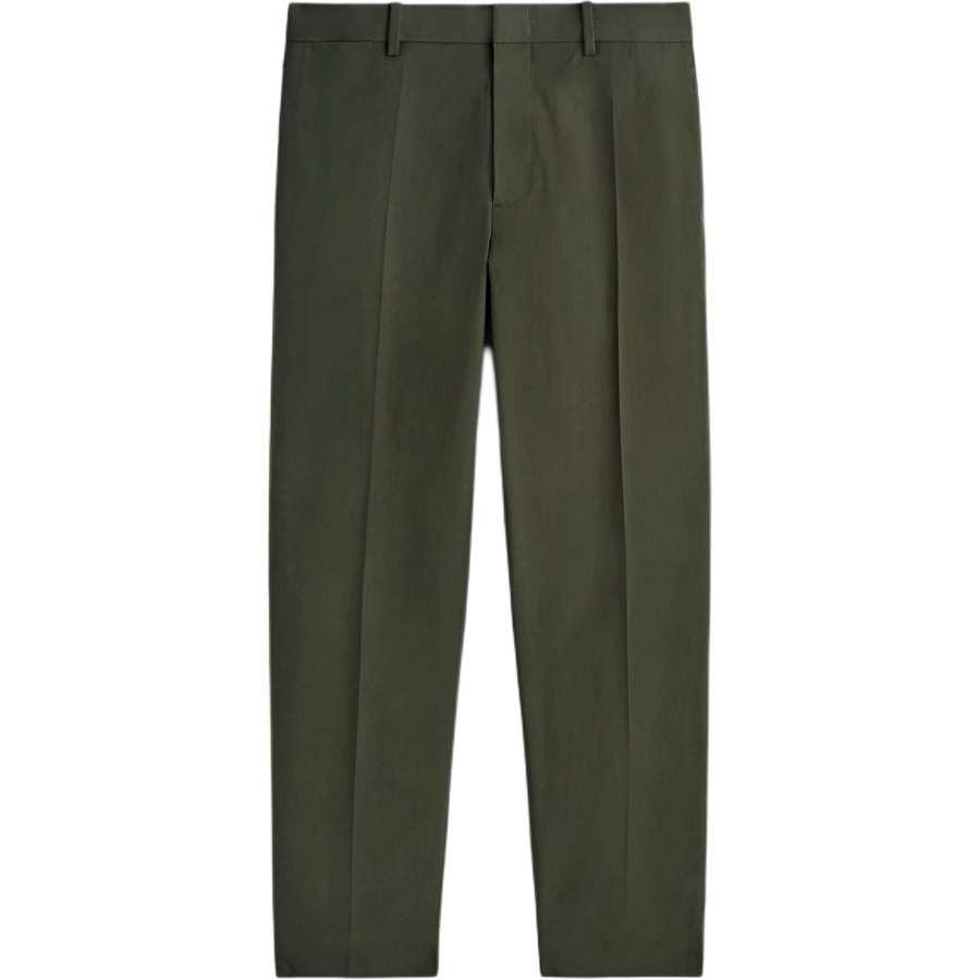 COS Casual Pants Men's Khaki Moderate Straight Fit Pants