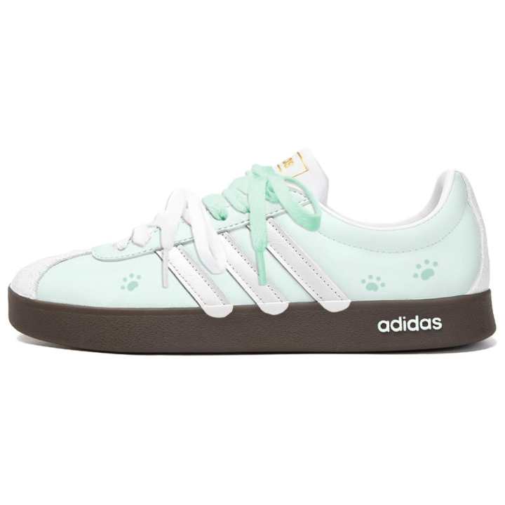 Adidas Adidas Vl Court Classic Skateboard Shoes Unisex Low Top Green