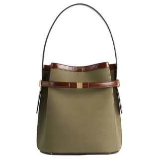 TOTEME Shoulder Bags Khaki Green