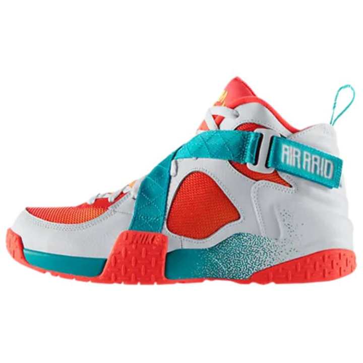 Nike Nike Air Raid Basketball Shoes Men's White Orange