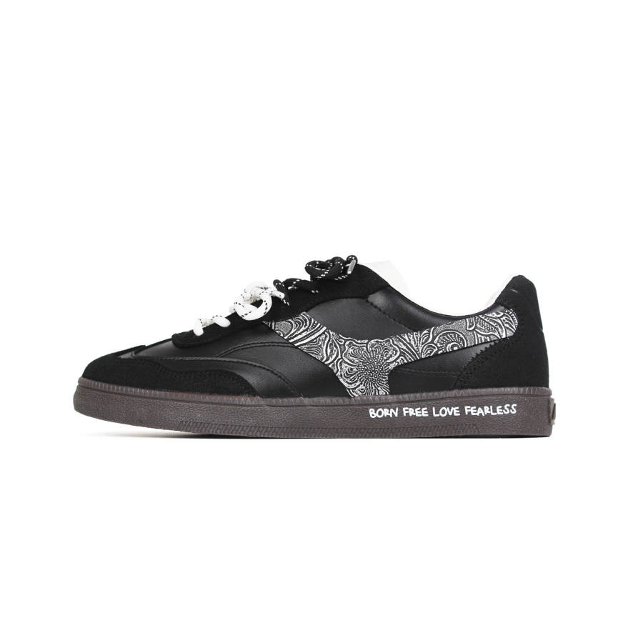 Li-Ning Li Ning Yunchuan German Army Trainers Men's Low Top White/Black/Silver