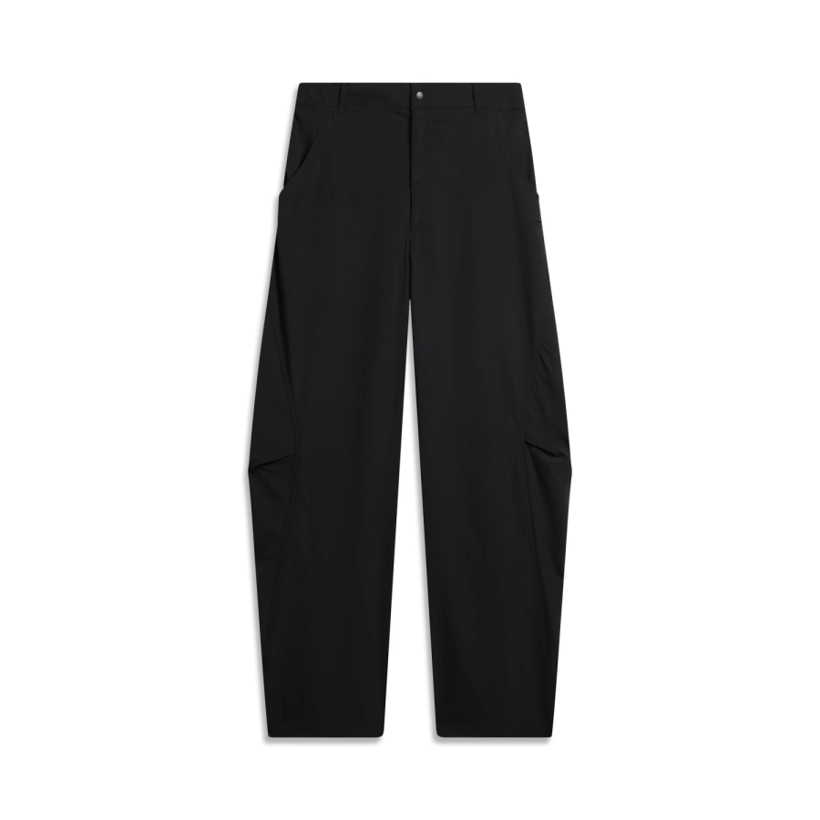 Li-Ning Li Ning Sports Life Collection Sports Pants Women's Black Moderate Straight Fit Pants