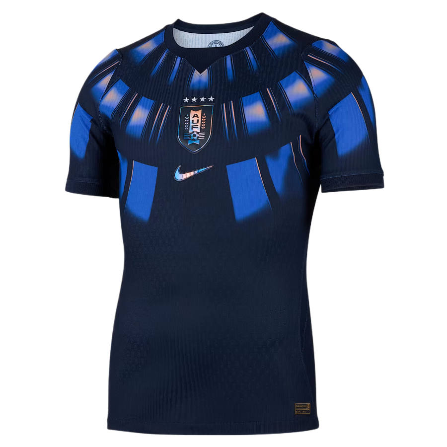 Nike Nike Uruguay National Team Soccer Jerseys Men's Obsidian Crew Neck Moderate