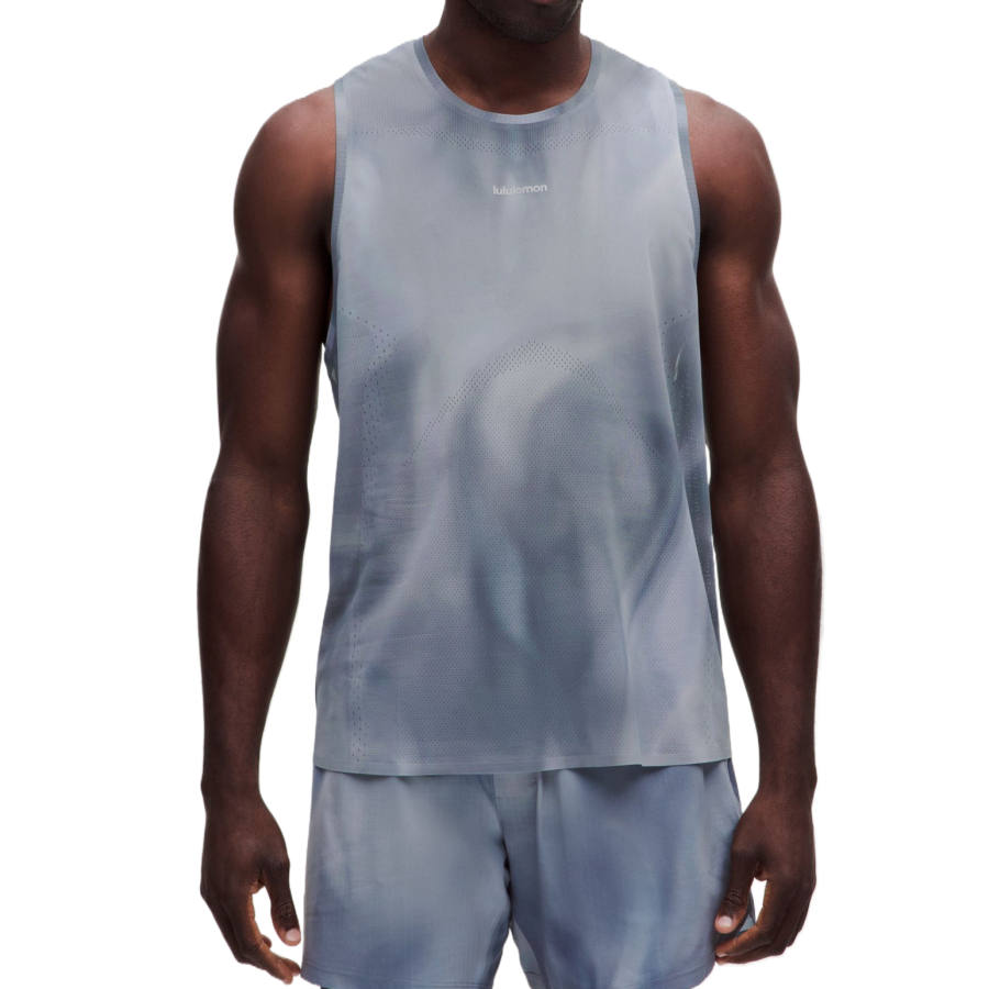 Lululemon Running Tank Tops Men's Crew Neck Moderate