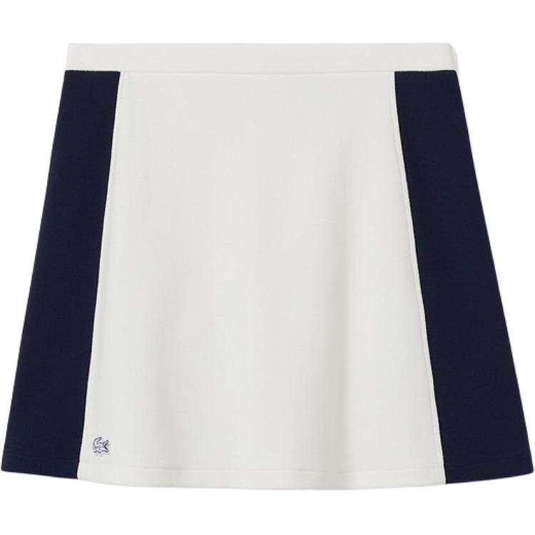 LACOSTE Casual Long Skirts Women's EV0/White Moderate Long Skirt A Line Skirt