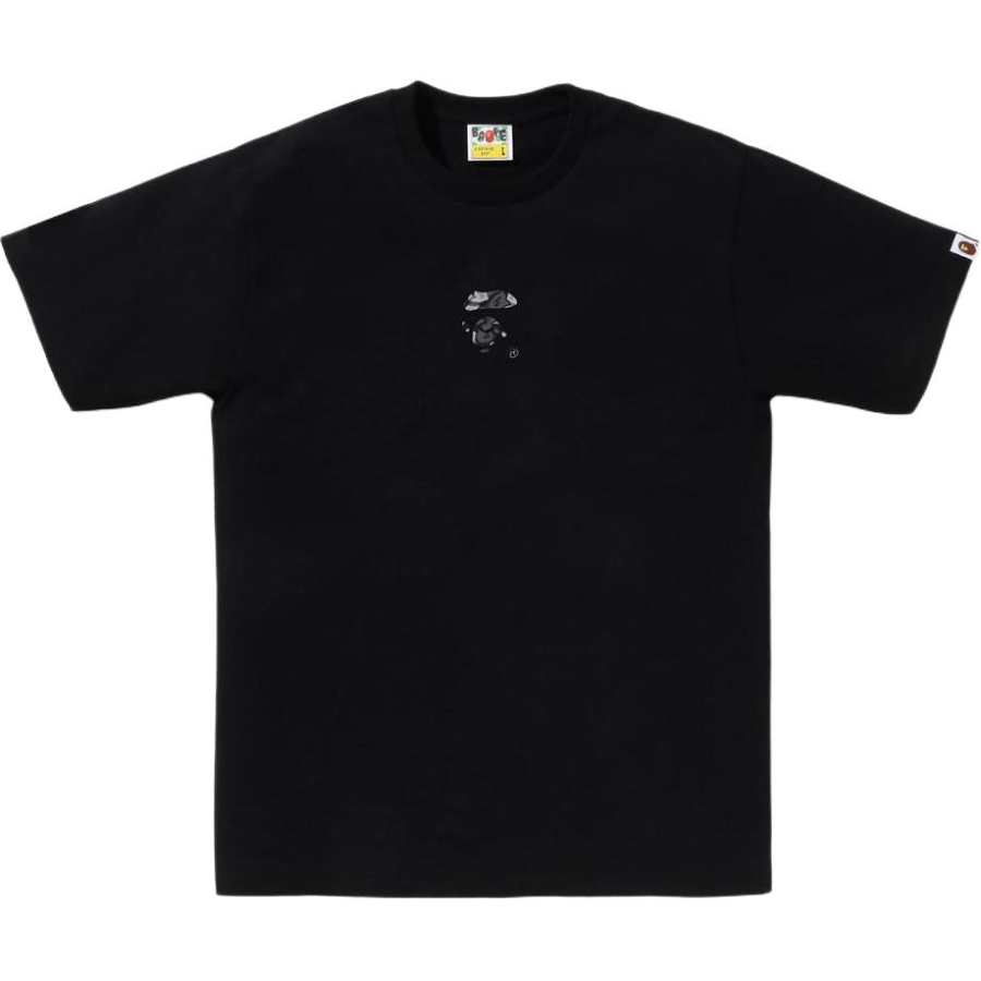 A BATHING APE A BATHING APE Liquid Camo Small Ape Face Tee