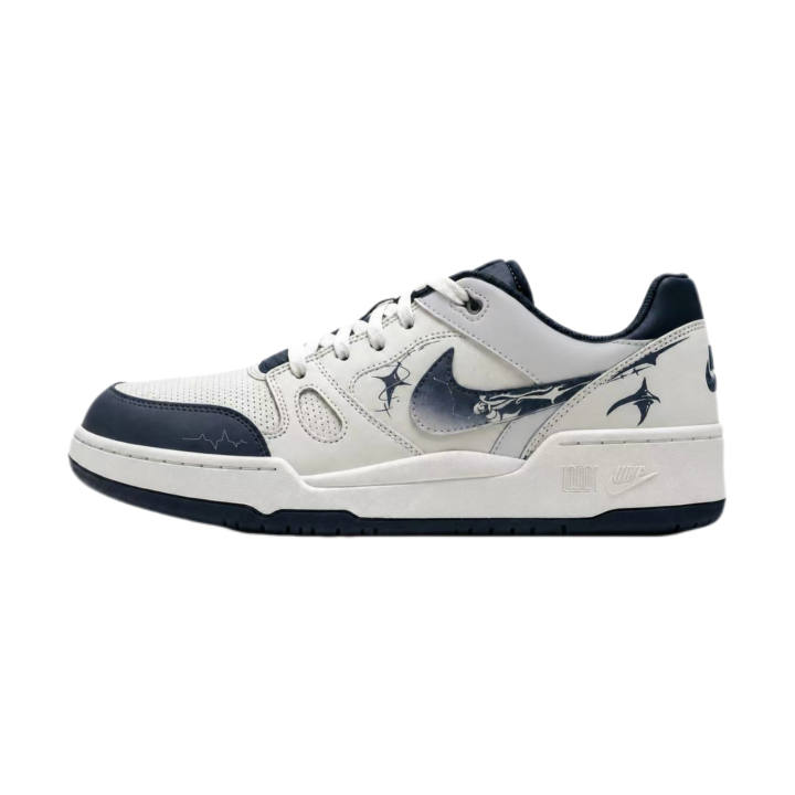 Nike Nike Full Force Skateboard Shoes Men's Low Top White/Grey/Black Multicolor