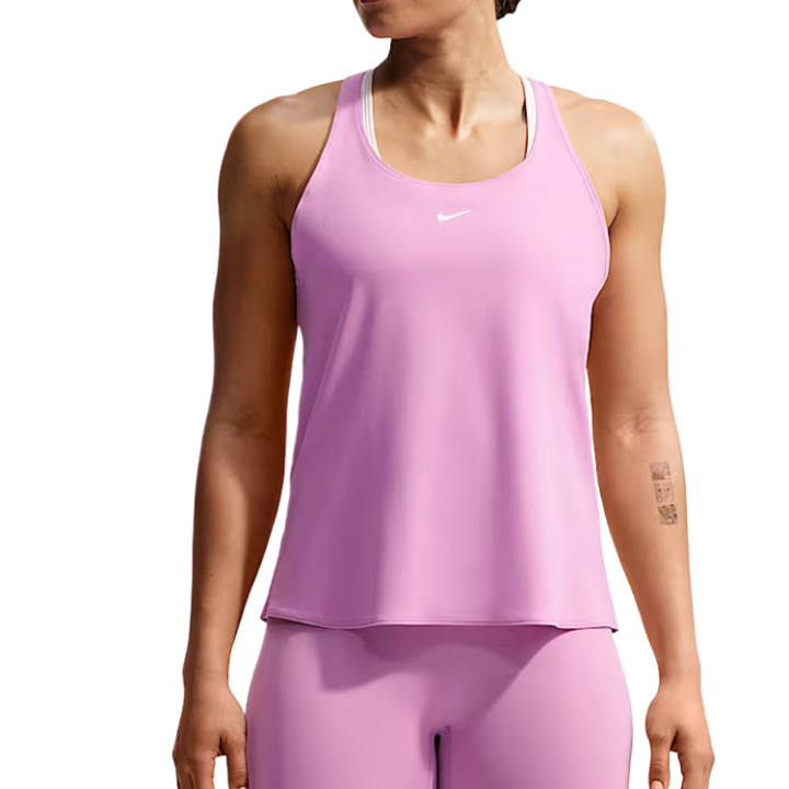 Nike Nike Dri Fit Quick Dry Tank Tops Women's Light Magenta Crew Neck Moderate
