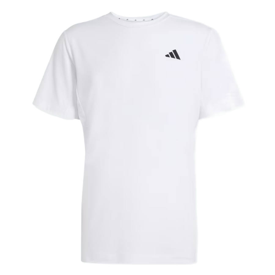 Adidas Adidas D4T T Shirts Men's White Crew Neck Moderate