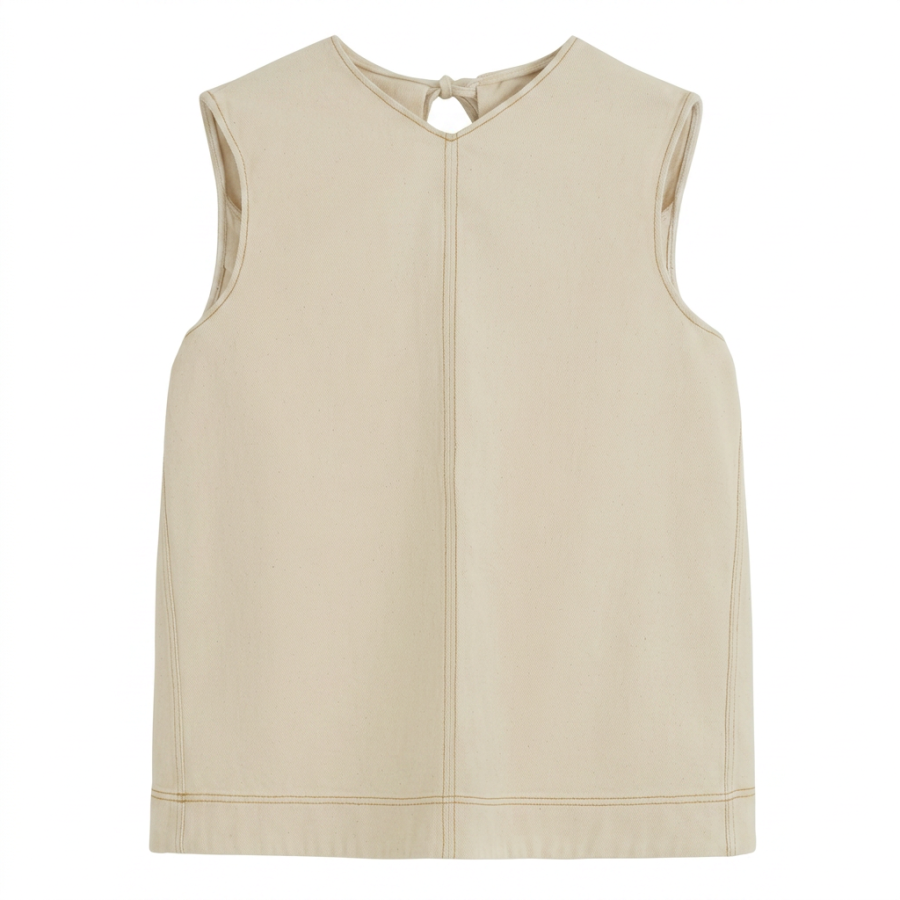 COS Tank Tops Women's Beige Other