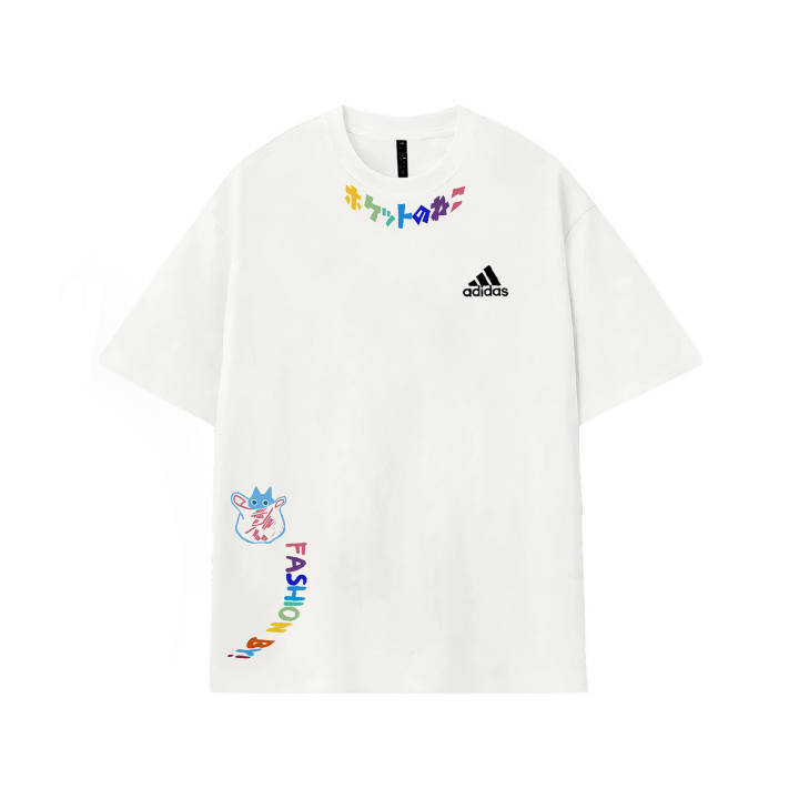 Adidas Adidas MUST HAVES T Shirts Unisex White Crew Neck Thin Straight Fit