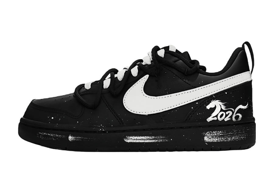 Nike Nike Court Borough Skateboard Shoes Unisex Low Top White