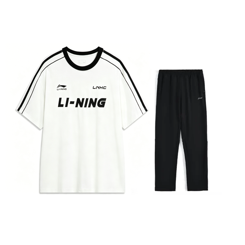 Li-Ning Li Ning Casual Sportswear Men's Crew Neck Moderate