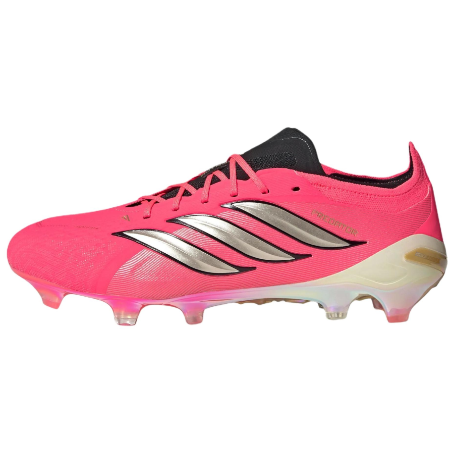 Adidas Adidas PREDATOR ELITE Soccer Shoes Unisex Swirl Neon Red/Chromium Gray/Black