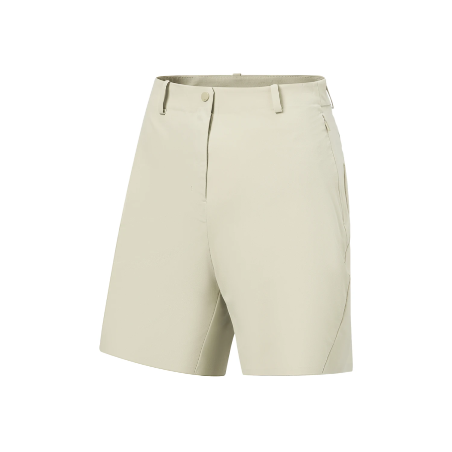 Li-Ning Li Ning Gold Logo | Casual Shorts Women's Celadon Moderate Straight Fit Pants